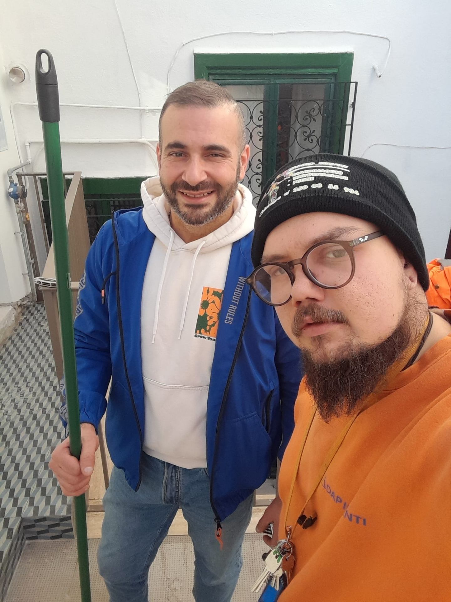 Il team CR Multiservice al lavoro